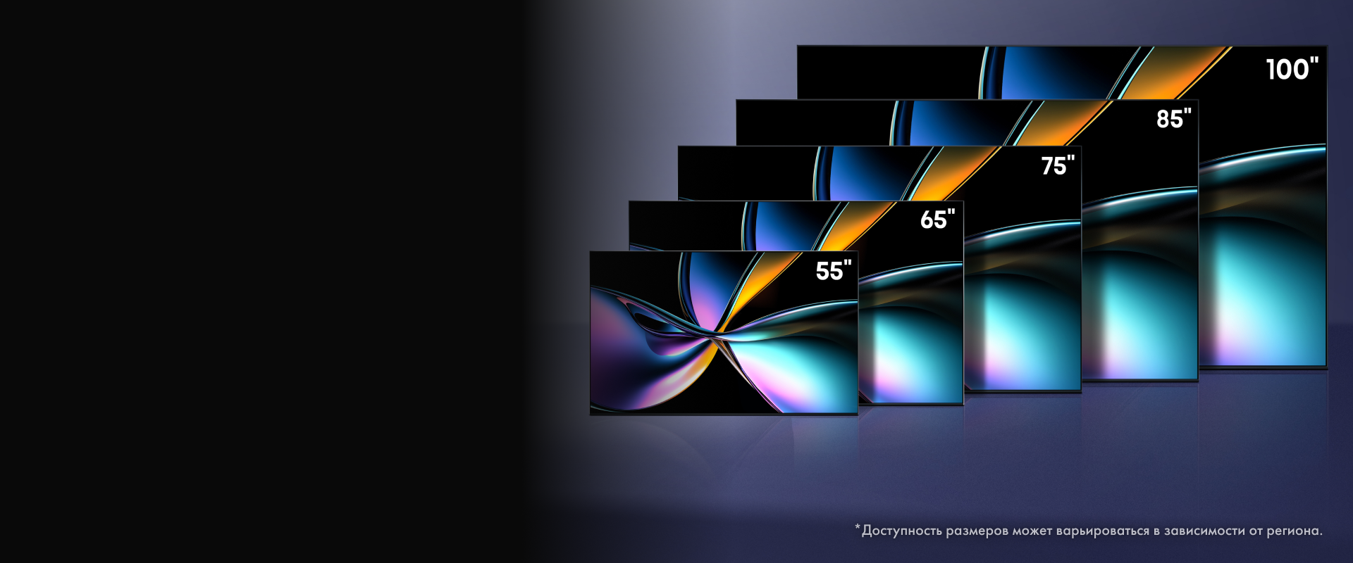 Выбор размера телевизора под пространство