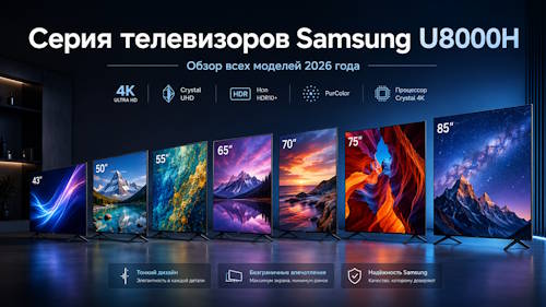 Серия телевизоров Samsung U8000H
